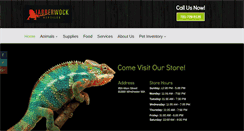 Desktop Screenshot of jabberwockreptiles.com